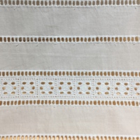 Tissu en coton japonais Georgette à œillets, 100 % coton, prêt à être expédié, pour robes de femmes et vêtements pour enfants