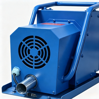 Machine industrielle portable de décapage de scories à air chaud pour le nettoyage des grilles de tables de découpe laser