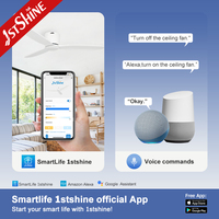 1stshine потолочный вентилятор для дома и офиса, отличный дизайн, инвертор, двигатель постоянного тока, дистанционный потолочный вентилятор