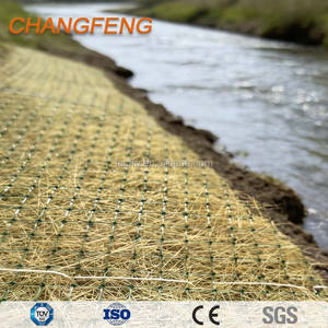 Tapis de renforcement en fibre de coco Changfeng, couverture anti-érosion en fibre de coco <span class=keywords><strong>pour</strong></span> la protection des talus de rivière, géotextiles - Product Image 2