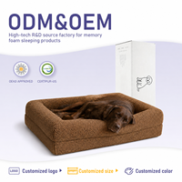 Premium Waschbares Memory-Schaum Hundebett für Große Hunde und Private Label Haustiermarkenentwicklung und Weltweite Großhandelslieferung