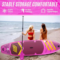 Entrepôt de l'UE Nouveau design Planche de surf Sup Stand Up Planche à pagaie gonflable Planche de surf avec logo personnalisé