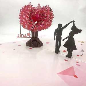 Nổ 3D hình trái tim cây thẻ cho ngày Valentine của mẹ & Lời Mời đám cưới một ý tưởng món quà độc đáo và phong cách - Product Image 3