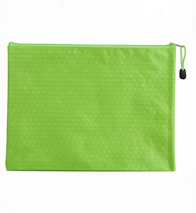 Portable A4 Zipper Canvas File Bag Colorful Oxford Stationery Pouch Custom Logo PVC Document Storage Bag - Product Image 1