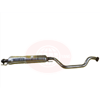 Silencieux central d'échappement en acier galvanisé de remplacement pour Opel Astra G & Zafira A Diesel GM 90581544 (Pièce d'origine) - Vente en gros usine