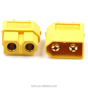 Özelleştirilmiş yüksek kalite Amass Plug fiş XT60-<span class=keywords><strong>M</strong></span> XT60-F konnektörler terminalleri altın kaplama erkek ve dişi konnektör fiş - Product Image 4