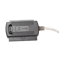 60cm marrón USB 2,0 a IDE SATA 2,5 "Disco Duro HDD SSD 480 Mb/s Adaptador convertidor de interfaz de datos Cable Sata