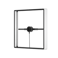 50cm de bureau tout-en-un projecteur 3D à l'œil nu ventilateur holographique d'imagerie à lévitation tridimensionnelle aérienne pour l'éducation en intérieur
