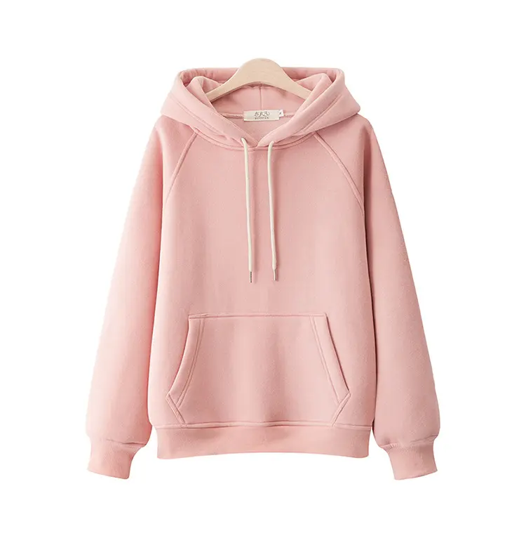 Biểu Tượng Tùy Chỉnh In Bông Trống Giản Dị Hoodies Tracksuit Unisex Lông Cừu Thêu Số Lượng Lớn Nặng Đồng Bằng Của Nam Giới Hoodies