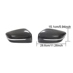Cubiertas de espejo lateral de fibra de carbono para BMW 5 Series G30 G31 G38 7 Series G11 <span class=keywords><strong>G12</strong></span> - Product Image 6