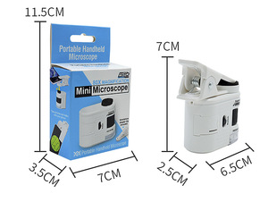 Syh133 Trẻ Em Kính Hiển Vi Thiết Lập Khoa Học Học Tập Xách Tay 1200x Trẻ Em Giáo Dục Quà Tặng Scientitic Nhựa Tự Làm Trò Chơi - Product Image 5