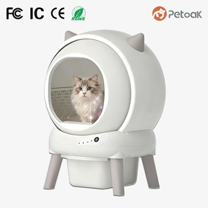 Caja de Arena Autolimpiable Inteligente con Control por APP, Eliminación de Olores, <span class=keywords><strong>Puerta</strong></span> de Seguridad, 10 kg, Ecológica, Fácil de Limpiar, Gran Capacidad - Product Image 1