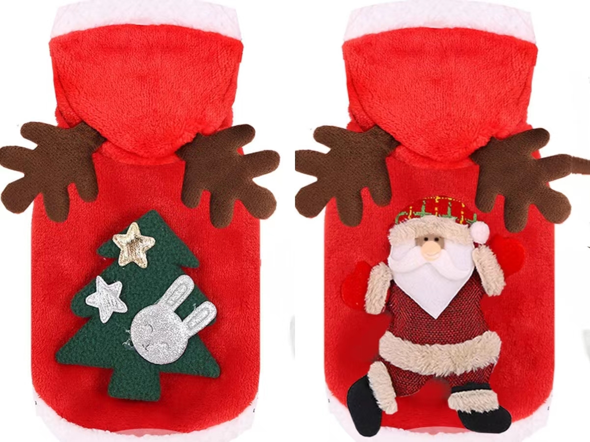 Christmas Wearing Cosplay Outfit Pet Classic Design For Pet Dog Cat