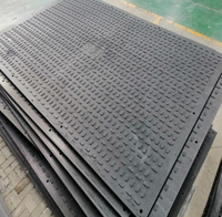 Vente en gros de feuilles de plastique HDPE Construction temporaire Tapis de route Pavés en PE pour piste, sol de protection du sol