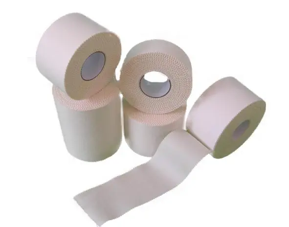 Medical 100% Cotton Athletic Tape Cotton Muscle Sport Plaster Dressing First Aid Bandage Medical Supply Made In China