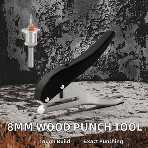 Herramienta de perforación de bisel plano para carpintería, alicates para cantos con orificio para tornillo de 8 mm, brocas para orificios circulares, ODM OEM OBM DIY, 1 año de garantía, fabricado en China - Product Image 6