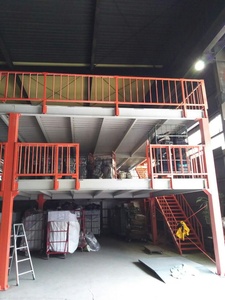 Customized Heavy Duty Industrial <strong>High</strong> Density Storage <strong>Mezzanine</strong> Steel Selective Pallet Rack Wholesale Floor Platform - Product Image 4