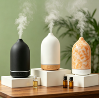 Diffuseur de parfum d'intérieur personnalisé, diffuseur de parfum électrique, diffuseur d'arômes en céramique de luxe USB, humidificateur d'air