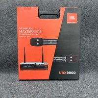 Mikrofon Nirkabel URX9900 Satu-ke-dua untuk Rumah Tangga, U-band Infrared FM, Khusus Perdagangan Luar Negeri, Bentuk Hati
