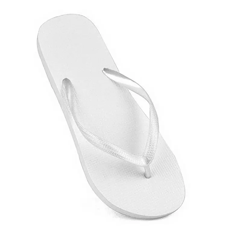 Wholesale Cheap Beach Slippers White Flip Flops