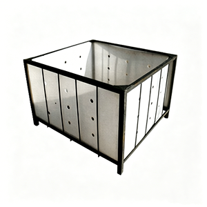 Dustproof Moisture Proof PP Hollow Sheet Stackable <b>Plastic</b> <b>Storage</b> <b>Bin</b> <b>for</b> Indoor Outdoor <b>Storage</b> and Protective Packaging Use - Product Image 1