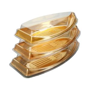Contenants de stockage en plastique PET jetables pour l'emballage de produits alimentaires (pain, sushis, salades, bonbons et pâtisseries) - Usage industriel - Product Image 1