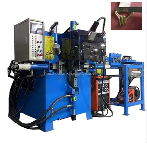 12mm Hydraulic Buckle Double J Secrwo Manufacturing Hook Making Machine With Butt Welding