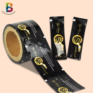 Rouleau de feuille PE laminé imprimé de dureté douce de haute qualité Soluble dans l'eau pour l'emballage de collation de bonbons Film d'emballage flexible - Product Image 4