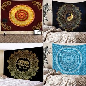 Bohemia Mandala serie Hippie psichedelica camera da letto <span class=keywords><strong>estetica</strong></span> personalizzata arazzo su misura mediazione Yoga Picnic tappetino - Product Image 4