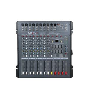 Mezclador de Metal Profesional de 8 Canales, Diseño Ligero, con USB, DSP y MP3, Color Negro, Garantía de 12 Meses, para Uso en Discotecas - Product Image 1
