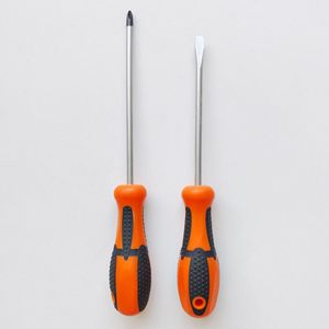 Dual Color Screwdriver Set Magnetic Cross Flat Head High Hardness Household Tool Custom Made Metric Standard - Product Image 4