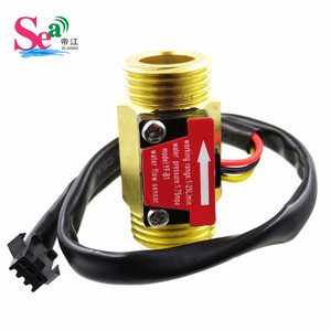 เซ็นเซอร์วัดการไหลของทองเหลือง Dijiang B1 ขนาด G1/2'' แบบ Hall Effect Turbine Flow Meter 1-25 ลิตร พร้อมตัวนับพัลส์ สำหรับเครื่องทำความสะอาด - Product Image 3