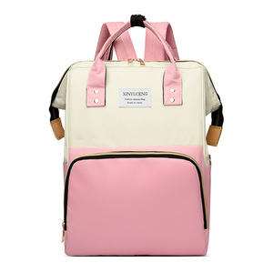 Hombro doble <span class=keywords><strong>de</strong></span> gran capacidad transfronteriza para mamá bolsa nueva mochila portátil para bebés al aire libre bolsas <span class=keywords><strong>de</strong></span> pañales al por mayor - Product Image 2
