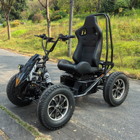 Nouveau design CE, Quad électrique tout-terrain 4x4 pour adultes, 3000W, 60V 50Ah, type Dune Buggy, Scooter de mobilité
