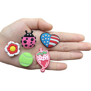 <strong>Football</strong> Hole Shoes Flower Buckle PVC Decorative Accessories with <strong>Croc</strong> <strong>Charms</strong> Made in China Unisex - Product Image 3