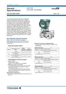 Transmetteur de débit volumétrique à faible débit de haute qualité Yokogawa EJA115E-JMS2G, transmetteur de pression différentielle - Product Image 6