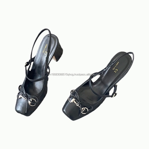 Sandales à talons hauts pour femmes, style italien, en cuir verni, avec nœud et boucle G, élégantes - Product Image 6