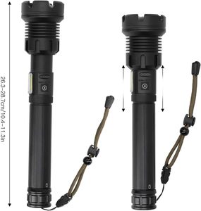 Linterna LED COB P90 de Alta Potencia XHP90, Recargable por USB, con Banco de Energía, Venta al Por Mayor - Product Image 6