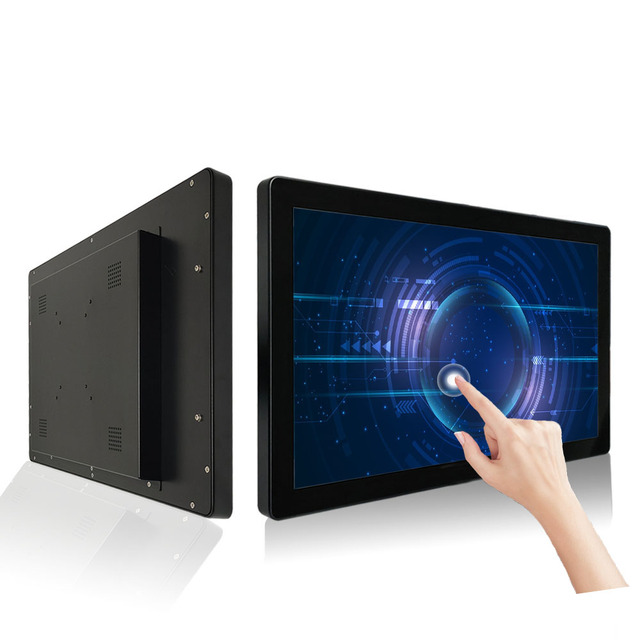 TOP Factories 18.5 27 32 Inch Ip65 Open Frame Panel Mount Screen Capacitive Industrial Monitor hdmi IPS Lcd Touch Screen Monitor