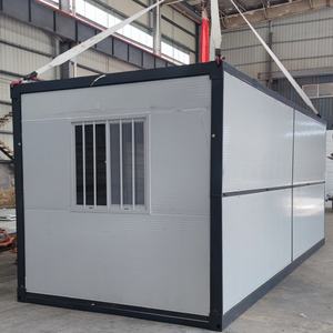 Casa contenedor <span class=keywords><strong>de</strong></span> paquete plano desmontable <span class=keywords><strong>de</strong></span> alto rendimiento para sitio <span class=keywords><strong>de</strong></span> construcción, campamento <span class=keywords><strong>de</strong></span> trabajadores, hogar, oficina, Panel sándwich duradero - Product Image 6