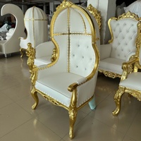 Chaises de princesse de style européen pour hôtels, mariages et banquets, fabrication chinoise, pour salon, chambre et chambre d'enfant, vente en gros du fabricant