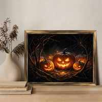 Cuadros de Madera Vintage de Alta Calidad, Marcos de Madera Grandes y Personalizados, Pinturas para Sala de Estar, Arte Mural Enmarcado de Alta Gama