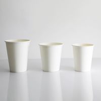 Gobelets en papier blanc jetables, gobelets à café chaud - Gobelets écologiques pour boissons chaudes