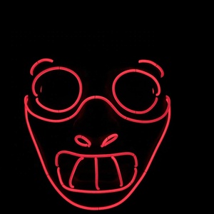2019 Venta caliente Horor miedo alambre luminosa máscara de Halloween de película - Product Image 1