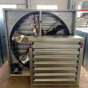 Ventilateur d'évacuation industriel à marteaux de 24 pouces et 50 pouces, volaille, 3000 tr/min, haute puissance, refroidissement axial, toit - Product Image 3