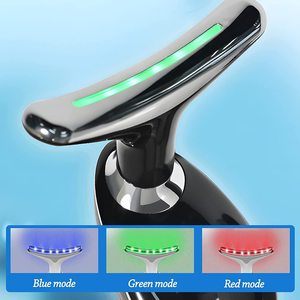 Massaggiatore Viso e Collo Brevettato Best Seller, 3 Colori, Ricaricabile Wireless, Dispositivo di Bellezza per Modellare <span class=keywords><strong>il</strong></span> Viso, Ridurre Rughe e Doppio <span class=keywords><strong>Mento</strong></span> - Product Image 6