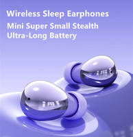 Écouteurs intra-auriculaires numériques miniatures électroplaqués 5.4 pour le sport et le gaming avec affichage numérique et réduction du bruit