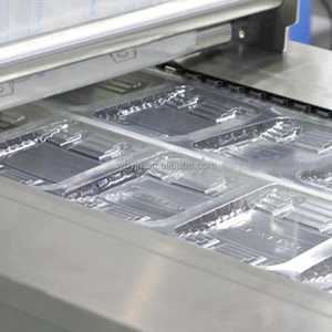 Thiết kế mới thermoform Khay chân không điền Máy Nhiệt hình thành điền Máy thermoforming khay dây chuyền sản xuất - Product Image 5