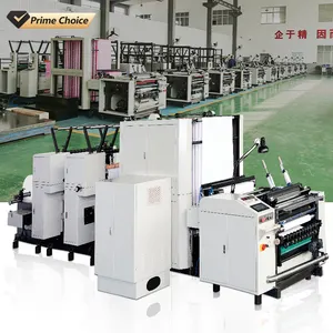 Shenzhen High Speed Automatic Jumbo Roll Thermal Paper Printing And Slitting Machine For Sale