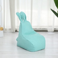 Housse de canapé en cuir motif lapin pour enfants